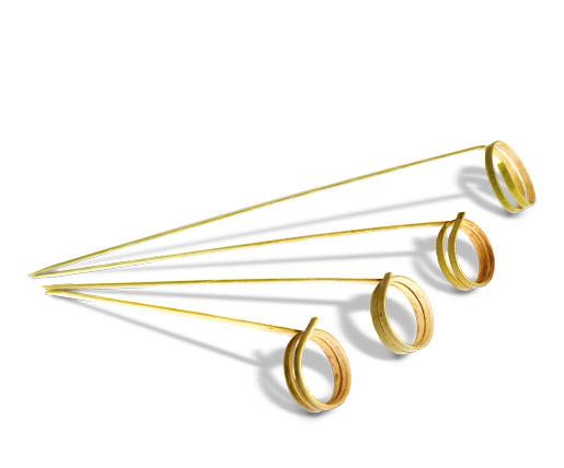 Bamboo Ring Skewer 180mm.