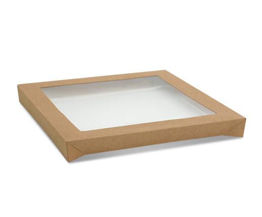 Square Catering Tray Lid - Medium 250x250x30 mm.