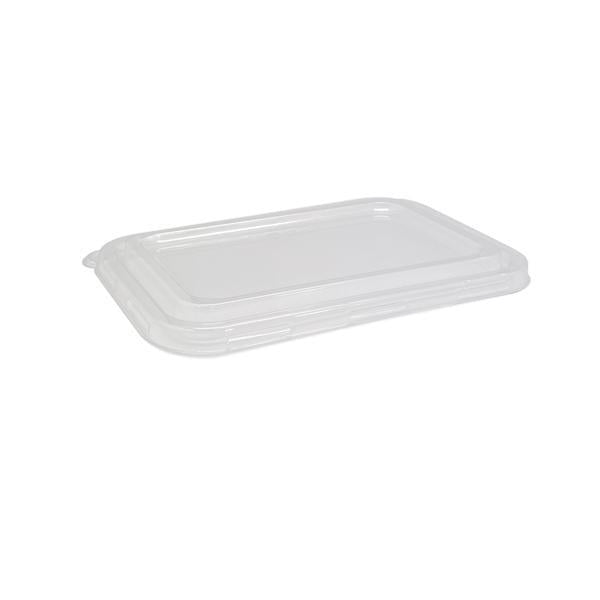 PET Lid For Takeaway Container 500/650/750ml 182x131x11mm.