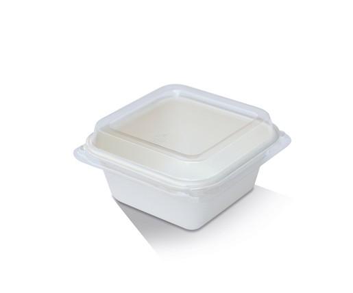 PET Lid / Sugarcane Tray 7oz.