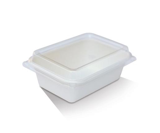 PET Lid / Sugarcane Tray 10oz.