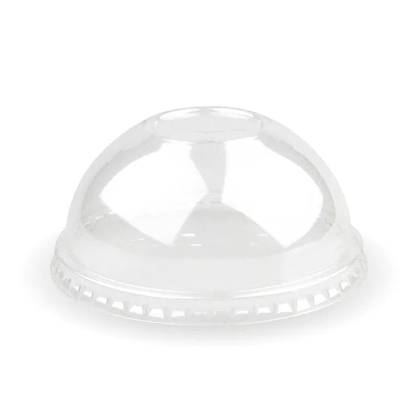 BioPak 105mm Cold Paper BioCup PET Dome Lid.