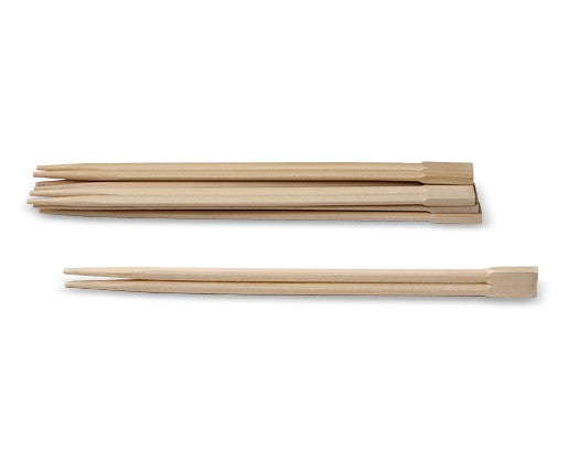 Takeaway Disposable Bamboo Chopsticks - Individually Wrapped 21cm.