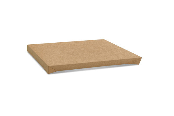 Kraft Catering Tray Lid No Window - Medium 382x275x30 mm.