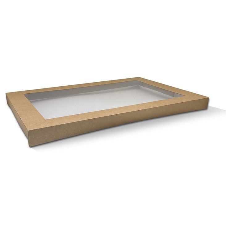 Kraft Catering Tray Lid - Medium 382x275x30 mm.