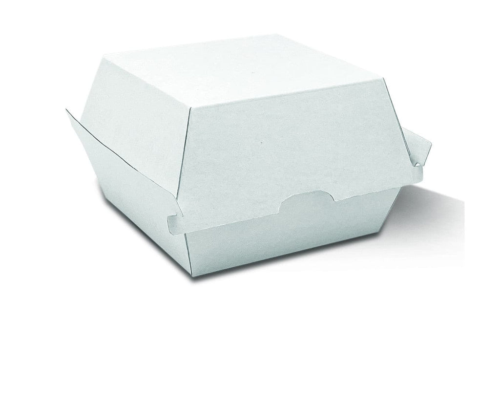 Burger Box / White Corrugated 102x105x80 mm